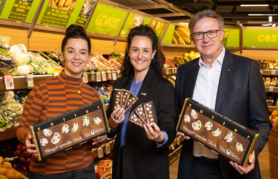 Der Osterhase spendet heuer Glück: 25 Cent pro Tafel gehen an Einrichtungen der VinziWerke.